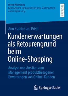 Abbildung von Pristl | Kundenerwartungen als Retourengrund beim Online-Shopping | 1. Auflage | 2026 | beck-shop.de