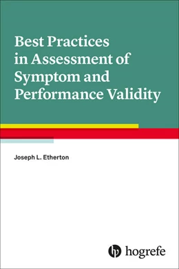 Abbildung von Etherton | Best Practices in Assessment of Symptom and Performance Validity | 1. Auflage | 2026 | beck-shop.de
