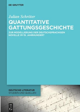 Abbildung von Schröter | Quantitative Gattungsgeschichte | 1. Auflage | 2026 | beck-shop.de