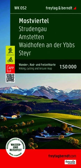 Abbildung von Freytag & Berndt | freytag & berndt Wanderkarte Mostviertel, Strudengau - Donauland - Amstetten - Waidhofen an der Ybbs - Steyr 1:50.000 | 1. Auflage | 2026 | beck-shop.de