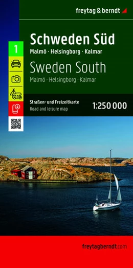 Abbildung von freytag & berndt Straßenkarte Schweden Süd 1:250.000 | 2. Auflage | 2026 | beck-shop.de