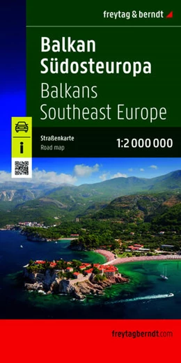 Abbildung von freytag & berndt Straßenkarte Balkan - Südosteuropa 1:2 Mio. | 2. Auflage | 2026 | beck-shop.de