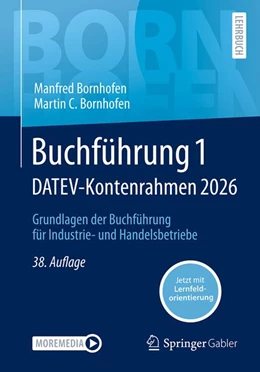 Abbildung von Bornhofen | Buchführung 1 DATEV-Kontenrahmen 2026 | 38. Auflage | 2026 | beck-shop.de