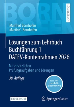 Abbildung von Bornhofen | Lösungen zum Lehrbuch Buchführung 1 DATEV-Kontenrahmen 2026 | 38. Auflage | 2026 | beck-shop.de