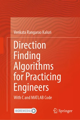 Abbildung von Kaluri | Direction Finding Algorithms for Practicing Engineers | 1. Auflage | 2026 | beck-shop.de