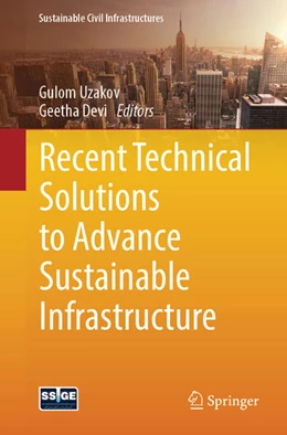 Abbildung von Uzakov / Devi | Recent Technical Solutions to Advance Sustainable Infrastructure | 1. Auflage | 2026 | beck-shop.de