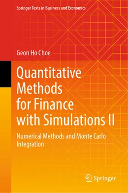 Abbildung von Choe | Quantitative Methods for Finance with Simulations II | 1. Auflage | 2026 | beck-shop.de