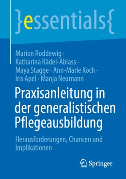 Abbildung von Roddewig / Rädel-Ablass | Praxisanleitung in der generalistischen Pflegeausbildung | 1. Auflage | 2026 | beck-shop.de