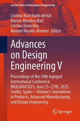 Abbildung von Manchado del Val / Mirálbes Buil | Advances on Design Engineering V | 1. Auflage | 2026 | beck-shop.de