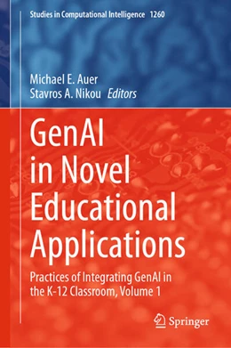 Abbildung von Auer / Nikou | GenAI in Novel Educational Applications | 1. Auflage | 2026 | beck-shop.de