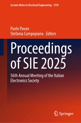 Abbildung von Pavan / Campopiano | Proceedings of SIE 2025 | 1. Auflage | 2026 | beck-shop.de
