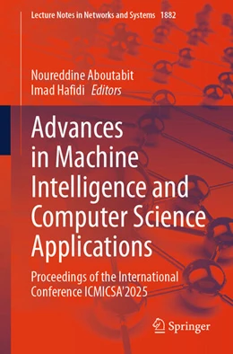 Abbildung von Aboutabit / Hafidi | Advances in Machine Intelligence and Computer Science Applications | 1. Auflage | 2026 | beck-shop.de