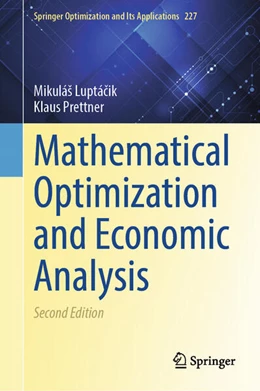 Abbildung von Luptácik / Prettner | Mathematical Optimization and Economic Analysis | 2. Auflage | 2026 | beck-shop.de