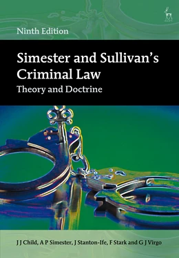 Abbildung von Child / Simester | Simester and Sullivan's Criminal Law | 1. Auflage | 2026 | beck-shop.de