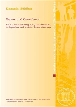 Abbildung von Nübling | Genus und Geschlecht | 1. Auflage | 2021 | beck-shop.de