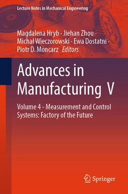 Abbildung von Hryb / Zhou | Advances in Manufacturing V | 1. Auflage | 2026 | beck-shop.de