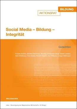 Abbildung von vbw - Vereinigung der Bayerischen Wirtschaft e. V. | Social Media - Bildung - Integrität | 1. Auflage | 2026 | beck-shop.de