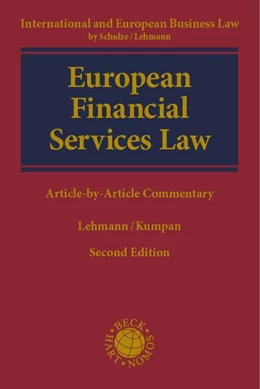 Abbildung von Lehmann / Kumpan | European Financial Services Law | 2. Auflage | 2026 | beck-shop.de