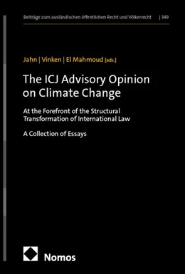 Abbildung von Jahn / Vinken | The ICJ Advisory Opinion on Climate Change | 1. Auflage | 2026 | beck-shop.de