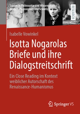 Abbildung von Vowinkel | Isotta Nogarolas Briefe und ihre Dialogstreitschrift | 1. Auflage | 2026 | beck-shop.de