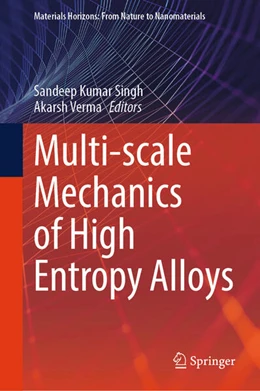 Abbildung von Singh / Verma | Multi-scale Mechanics of High Entropy Alloys | 1. Auflage | 2026 | beck-shop.de