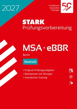 Abbildung von STARK Deutsch - MSA/eBBR 2027 Berlin - Prüfungsvorbereitung | 22. Auflage | 2026 | beck-shop.de