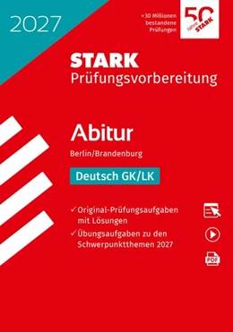 Abbildung von STARK Deutsch - Abitur 2027 Berlin/Brandenburg - Prüfungsvorbereitung | 22. Auflage | 2026 | beck-shop.de