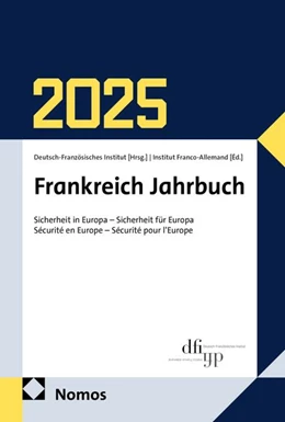 Abbildung von Deutsch-Französischen Institut Institut Franco-Allemand | Frankreich Jahrbuch 2025 | 1. Auflage | 2026 | beck-shop.de