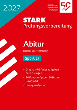 Abbildung von STARK Sport LF - Abitur 2027 BW - Prüfungsvorbereitung | 35. Auflage | 2026 | beck-shop.de
