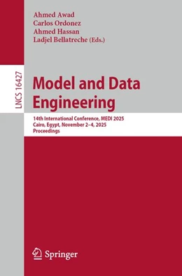 Abbildung von Awad / Ordonez | Model and Data Engineering | 1. Auflage | 2026 | beck-shop.de