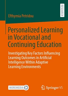 Abbildung von Petridou | Personalized Learning in Vocational and Continuing Education | 1. Auflage | 2026 | beck-shop.de