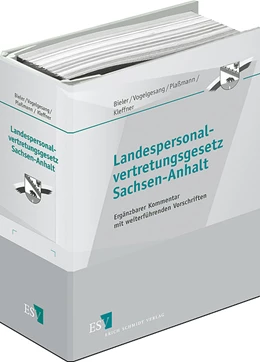 Abbildung von Bieler / Vogelgesang | Landespersonalvertretungsgesetz Sachsen-Anhalt | 1. Auflage | 2017 | beck-shop.de