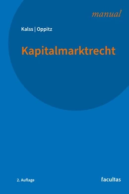 Abbildung von Kalss / Oppitz | Kapitalmarktrecht | 2. Auflage | 2026 | beck-shop.de