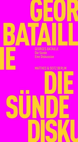 Abbildung von Bataille / Surya | Die Sünde | 1. Auflage | 2026 | beck-shop.de