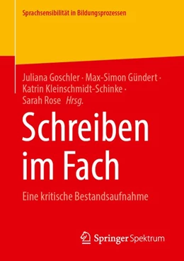 Abbildung von Goschler / Gündert | Schreiben im Fach | 1. Auflage | 2026 | beck-shop.de