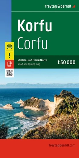 Abbildung von freytag & berndt Straßenkarte Korfu 1:50.000 | 2. Auflage | 2026 | beck-shop.de