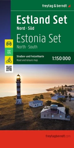 Abbildung von freytag & berndt Straßenkarte Estland Set Nord und Süd 1:150.000 | 2. Auflage | 2026 | beck-shop.de