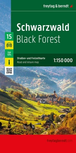 Abbildung von freytag & berndt Straßenkarte Schwarzwald 1:150.000 | 2. Auflage | 2026 | beck-shop.de