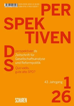 Abbildung von Hochschulinitiative Demokratischer Sozialismus (HDS) e. V. / Adam | Quo vadis, gute alte SPD? | 1. Auflage | 2026 | beck-shop.de