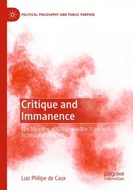 Abbildung von de Caux | Critique and Immanence | 1. Auflage | 2026 | beck-shop.de