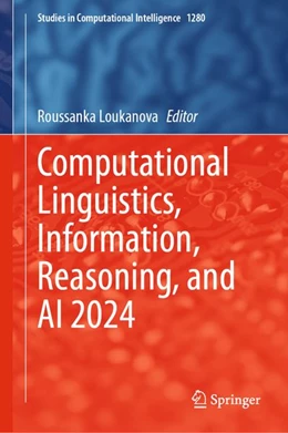 Abbildung von Loukanova | Computational Linguistics, Information, Reasoning, and AI 2024 | 1. Auflage | 2026 | beck-shop.de