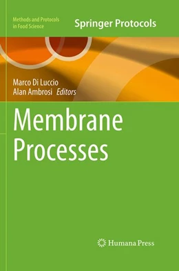 Abbildung von Di Luccio / Ambrosi | Membrane Processes | 1. Auflage | 2026 | beck-shop.de
