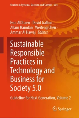 Abbildung von Aldhaen / Gallear | Sustainable Responsible Practices in Technology and Business for Society 5.0 | 1. Auflage | 2026 | beck-shop.de