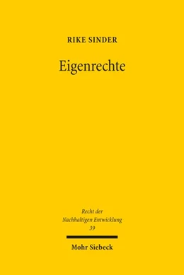 Abbildung von Sinder | Eigenrechte | 1. Auflage | 2026 | beck-shop.de