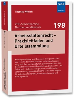 Abbildung von Wilrich | Arbeitsstättenrecht - Praxisleitfaden und Urteilssammlung | 1. Auflage | 2026 | beck-shop.de