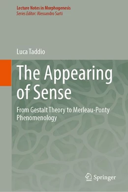 Abbildung von Taddio | The Appearing of Sense | 1. Auflage | 2026 | beck-shop.de