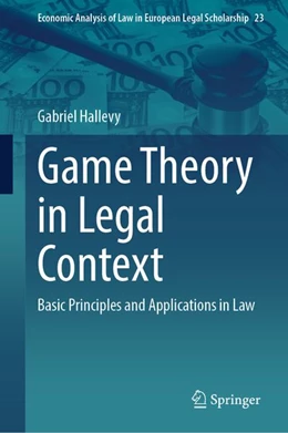 Abbildung von Hallevy | Game Theory in Legal Context | 1. Auflage | 2026 | beck-shop.de
