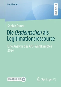 Abbildung von Dimer | Die Ostdeutschen als Legitimationsressource | 1. Auflage | 2026 | beck-shop.de