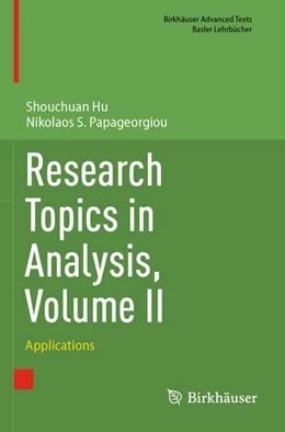 Abbildung von Hu / Papageorgiou | Research Topics in Analysis, Volume II | 1. Auflage | 2025 | beck-shop.de