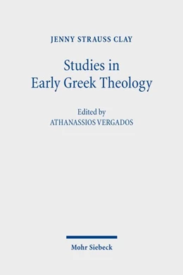 Abbildung von Strauss Clay / Vergados | Studies in Early Greek Theology | 1. Auflage | 2026 | beck-shop.de